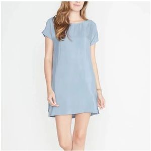 Marine Layer Satin Cupro Shift Dress